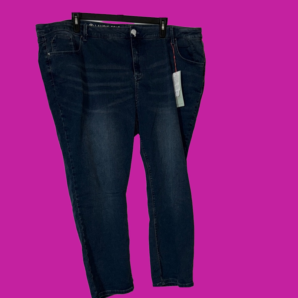 NWT Laurie Felt Women's Blue Jeans 4X